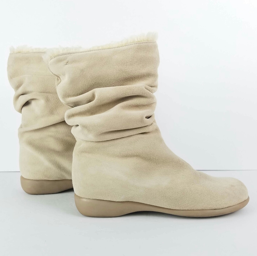 Santana Canada Winter Boots Slouch Suede 9